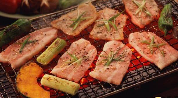 韩国现代美食烤肉艺术摄影高清图片