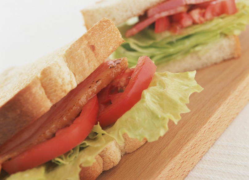 西式早餐美味的三明治热狗汉堡包艺术摄影照片专辑套图