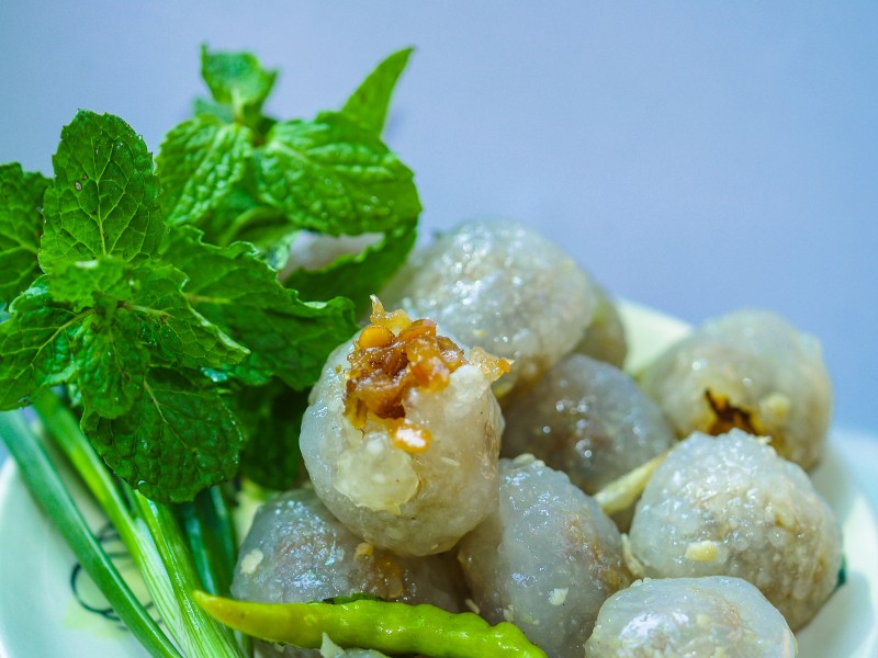 精致可口美味好吃的泰国特色小吃高清图片