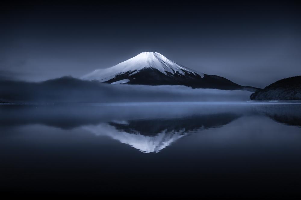 优美庄严的富士山自然风景图片合集
