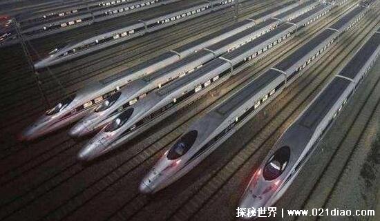 世界上最快的火车 CIT500速度世界第一(每小时605公里)